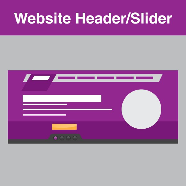 website header/slider