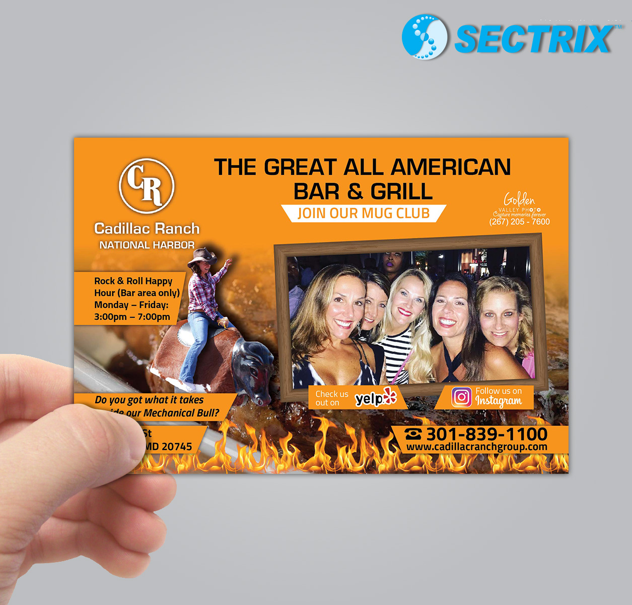Golden Valley Photo Post Card | SECTRIX