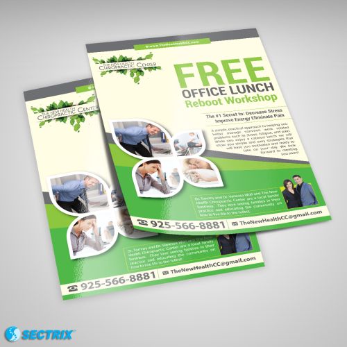 Chiropractic Center Reboot Workshop Flyer