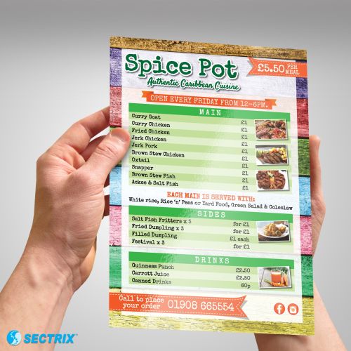 Spice Pot Flyer